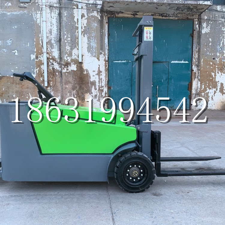 虎林市小型电动叉车1吨2吨步行站驾式电瓶堆高充电装卸车液压升降车铲车